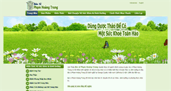 Desktop Screenshot of phamhoangtrung.net