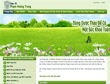 Tablet Screenshot of phamhoangtrung.net