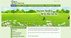 Desktop Screenshot of phamhoangtrung.com